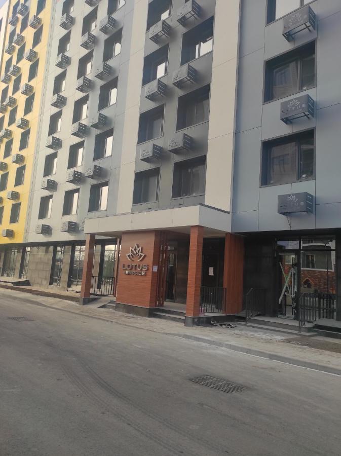 Апартаменты Жк Lotus Terrace Alma-Ata Exteriör bild